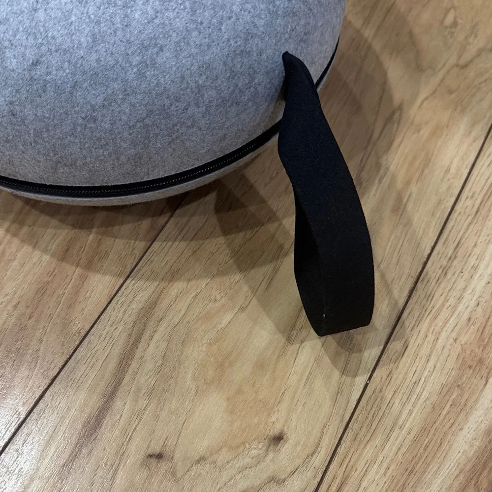 New Gray Oval VR Travel Case